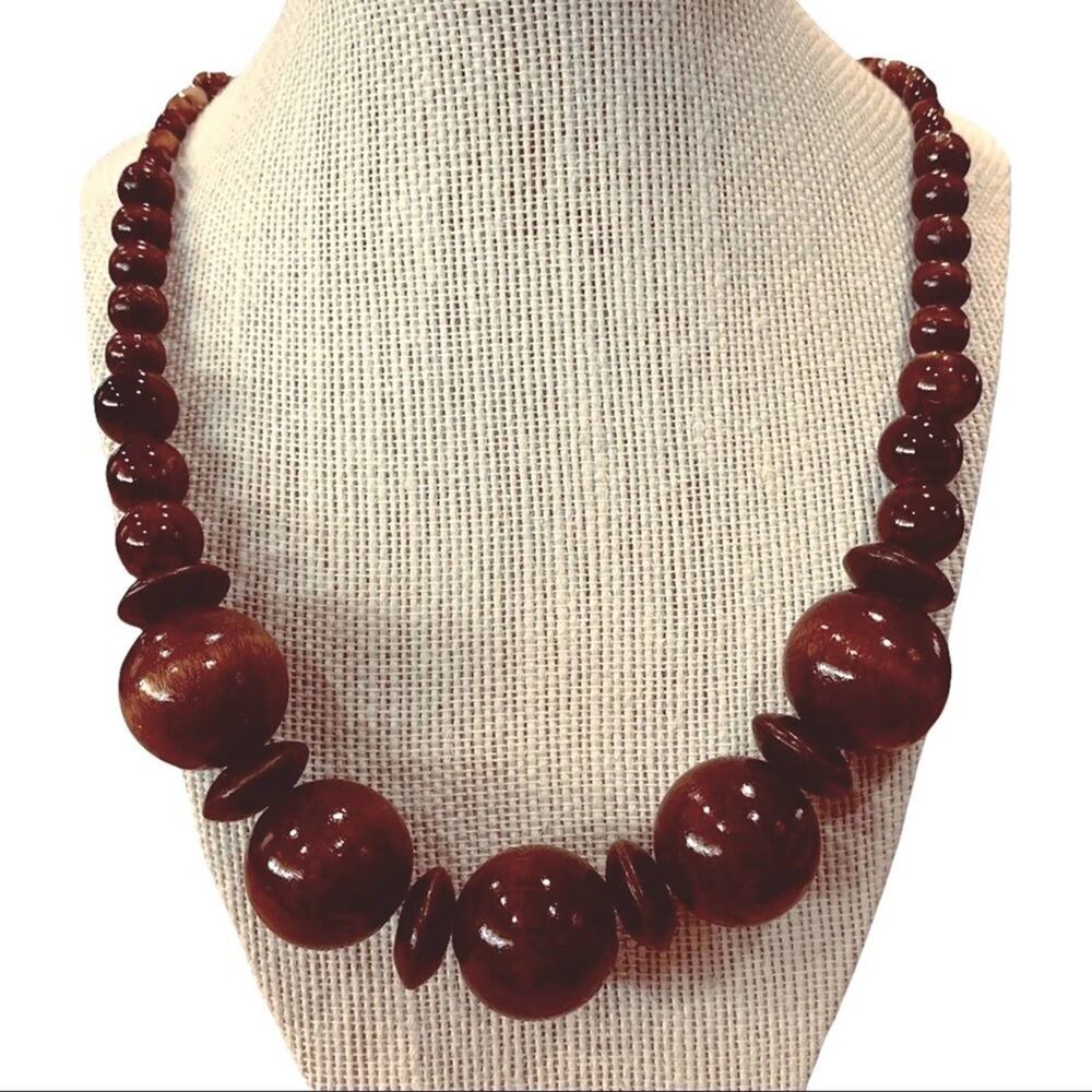 Wood beads. Crystals.‎ Handmade